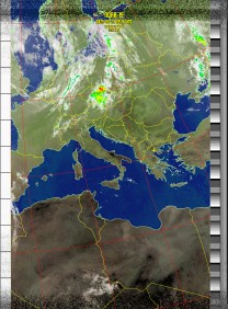 NOAA 19 MCIR-precip