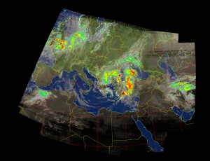 Composite MCIR-precip